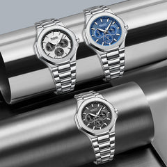 Watch Men's Multi-functional Nautilidae Business Hot Quartz Watch - Otaj Gifts