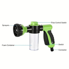 Pet Dog Wash Outdoor,  High-Pressure Pet Shower Sprayer Dog Shower Brush And Pet Grooming Comb For Watering Flowers, Car Washing, Pet Bathing - Otaj Gifts