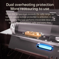 F41 Hair Dryer 1900W High-Speed Electric Turbine Airflow Low Noise Constant Temperature And Quick Drying Suitable For Home Salons - Otaj Gifts