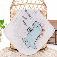 Infants And Children Six-layer Cotton Gauze Towel - Otaj Gifts