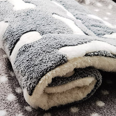 Pets Dog Bed Mat Crate Pad Soft Pet Bed Washable Crate Mat For Large Medium Small Dogs Reversible Fleece Dog Crate Kennel Mat Cat Bed Liner Super Soft Fluffy Premium Fleece Pet Blanket - Otaj Gifts