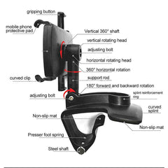 Mobile Phone Holder Car Dashboard Universal Car Mobile Phone Smartphone Holder 360 - Otaj Gifts