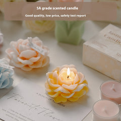 Flower Fragrance Hand Gift Aromatherapy Candle - Otaj Gifts