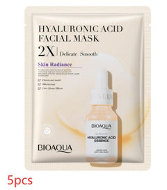 Collagen Face Mask Moisturizing Firming Face Sheet Mask Hyaluronic Acid Facial Masks Beauty Skin Care Gel Skin Care - Otaj Gifts