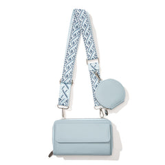 One-shoulder Crossbody Mobile Phone Bag Multi-functional Wide Shoulder Strap Bag - Otaj Gifts