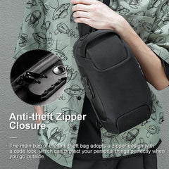Men's Waterproof Oxford Multifunction Crossbody Bags Anti-theft Shoulder Bags Messenger Sling Chest Bag Pack For Male Sling Shoulder Crossbody Waterproof Anti-theft Chest Bag Backpack Pack USB - Otaj Gifts