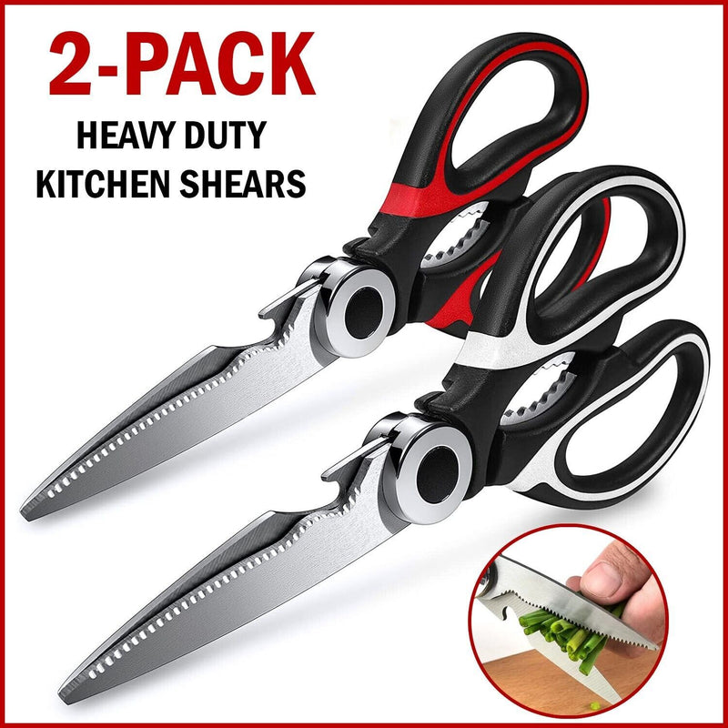Kitchen Shears Scissors Heavy Duty Cooking Food Meat Chicken Utility - Otaj Gifts