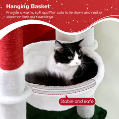 72 Inch Christmas Cat Climbing Rack - Otaj Gifts
