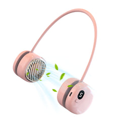 Portable Hanging Neck Fan 5 Speed Wearable Personal Fan Air Cooler Rechargeable - Otaj Gifts