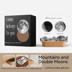 Moon Gift On The Day Of Birth Moon Decoration Gift - Otaj Gifts