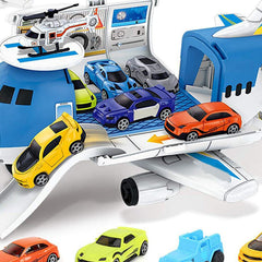 Aircraft Vehicle Toys Fun Educational Simulation Transport Cargo Airplane Car Toy Play Set for 3 to 6 Years Old - Otaj Gifts