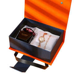 Hand Gift Set Watch Lipstick Perfume Gift Box - Otaj Gifts
