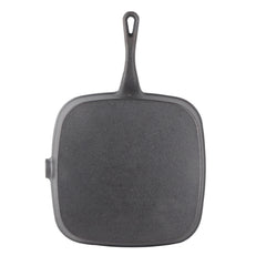 Cast Iron Steak Frying Pan Food Meals Gas Induction Cooker Cooking Pot Kitchen Cookware - Otaj Gifts