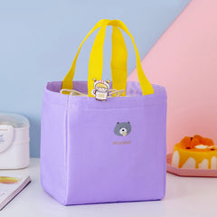 Macaron Color Large-capacity Heat Preservation And Fresh-keeping Portable Lunch Bag - Otaj Gifts