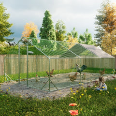 Large Metal Chicken Coop - Otaj Gifts