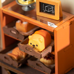 Rolife Becka's Baking House DIY Miniature House For Kids 3D Wooden Toys DG161 - Otaj Gifts
