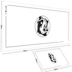 Big Anime Fish Mouse Pad - Otaj Gifts
