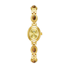 Natural Tigereye Maillard Advanced Chain Watch - Otaj Gifts