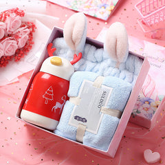 New Birthday Gift Girl Cup Towel Suit - Otaj Gifts