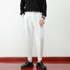 Men's Straight Drooping American Suit Pants - Otaj Gifts