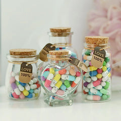 Love Capsule Decorative Bottle Valentine's Day Gift - Otaj Gifts