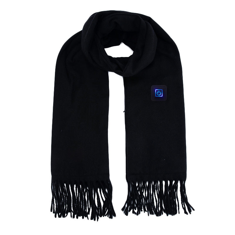 Smart Electric Heated Scarf Winter Neck Warmer Shawl USB Man Woman Designer HS - Otaj Gifts
