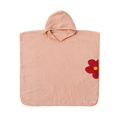 Cotton Gauze Children Can Wear Hooded Hooded Bath Towel - Otaj Gifts