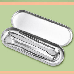 Tongue Coating Cleaner Anti-halitosis Oral Cleaning Tools Iron Boxes - Otaj Gifts