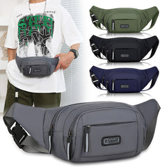 Men's Multifunctional Waist Bag Wear-resistant Waterproof Crossbody Bags - Otaj Gifts