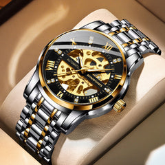 Men's Automatic Mechanical Watch Luminous Simple Fashion Trend - Otaj Gifts