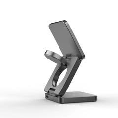 Magnetic 15W Foldable 3-in-1 Wireless Charging Station For IP Devices - Otaj Gifts