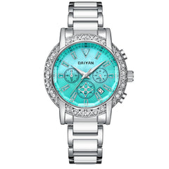 Fantasy Goddess Versatile Trendy Diamond Light Luxury Waterproof Multi-functional Women's Watch - Otaj Gifts