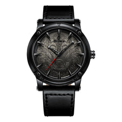 Men's Solid Color Casual Belt Quartz Watch - Otaj Gifts