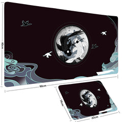 Big Anime Fish Mouse Pad - Otaj Gifts