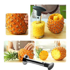 Stainless Steel Pineapple Grater Cutter Kitchen Gadget Fruit Peeler Corer Grater Kitchen Tools - Otaj Gifts