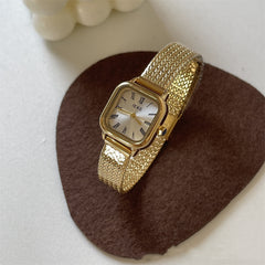 Retro Roman Steel Women's Quartz Watch - Otaj Gifts