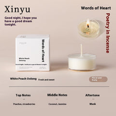 Xiangli Tibetan Poetry Aromatherapy Candle Gift Box Fragrance Wedding Tealight Hand Gift Birthday Lover Christmas Gift - Otaj Gifts