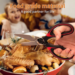 Kitchen Shears Scissors Heavy Duty Cooking Food Meat Chicken Utility - Otaj Gifts