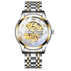 Men's Automatic Mechanical Watch Luminous Simple Fashion Trend - Otaj Gifts