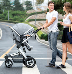 High View Baby Stroller Can Sit And Lie Down - Otaj Gifts