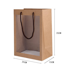 Creative Transparent Window Tote Bag Birthday Gift - Otaj Gifts
