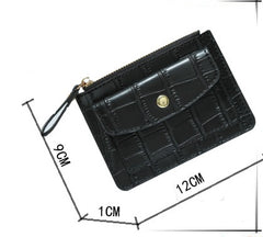 Multifunctional Zipper Coin Purse Multiple Card Slots - Otaj Gifts