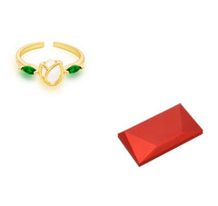 Rotating rose ring box - Otaj Gifts