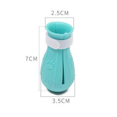 Adjustable Cat Foot Claw Cover Anti-Scratch Prickly Nail Glove Cat Boots For Cats Only, Anti-Scratch Cat Feet Claw Covers Adjustable Prickly Anti-Off Shoes Nail Glove - Otaj Gifts