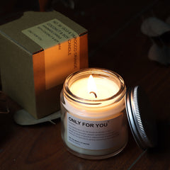 Aromatherapy Candle Creative Hand Gift Glass - Otaj Gifts