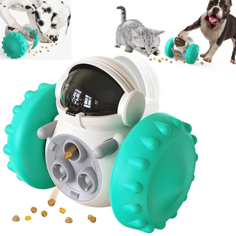 Cat And Dog Toys Slow Food Interactive Balance Car Multifunctional Fun Development Smart Pet Feeding Dog Toy Car Pets Products - Otaj Gifts