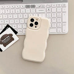 Solid Color Air Cushion Silicone Simple Phone Case - Otaj Gifts