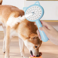 Hair Cleaning Brush With Mist Multifunctional Cat Grooming Brush Rechargeable Self Cleaning Slicker Brush For Pets Dogs & Catsb Pet Products - Otaj Gifts