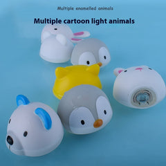 Induction Light-emitting Animal Floating Water Lamp Reticle Fish Catching Water Toys Children Baby Floating Bath Toys - Otaj Gifts