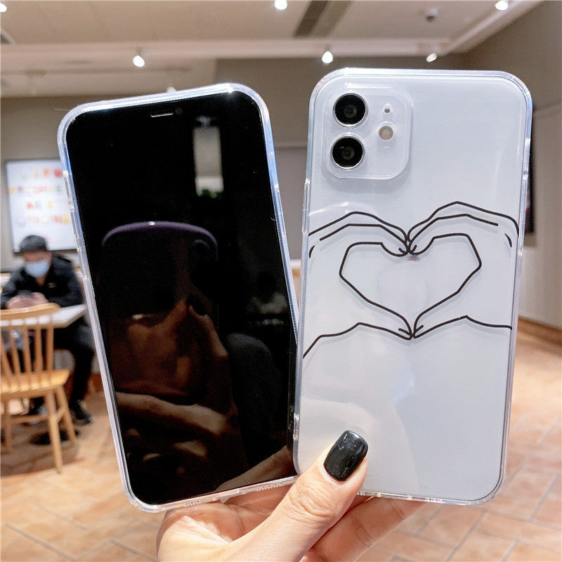 Mobile Phone Case All-inclusive Transparent Personality Creative Models - Otaj Gifts